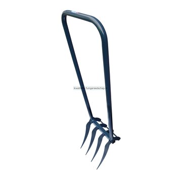 De Pypere Ergonomische Woelvork 4 PlatteTanden Grelinette