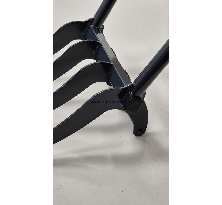 Ergonomische Woelvork 4 PlatteTanden Grelinette