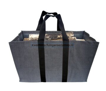 Power-Sac Buches Haardhouttas Jute/nylon Antraciet