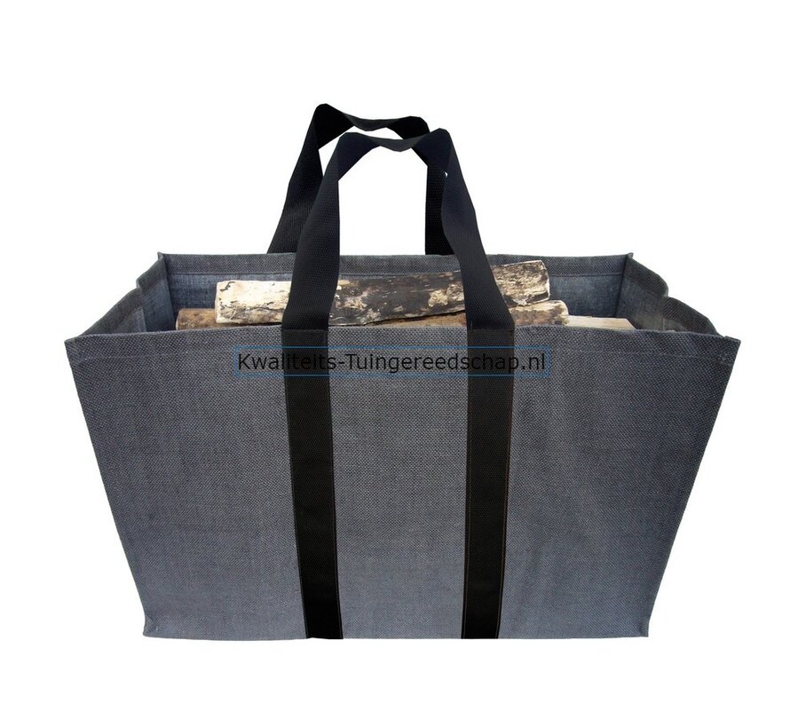 Power-Sac Buches Haardhouttas Jute/nylon Antraciet