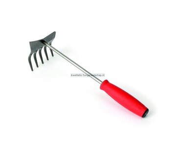 Polet Combi handhark/onkruidschraper 5 tanden Soft Grip