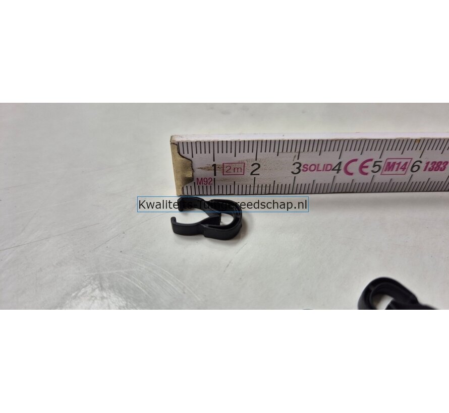 Self-closing-clip 5mm 50 st.