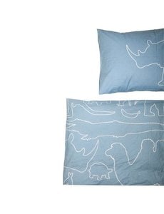 O5Home Kinder dekbedovertrek blauw