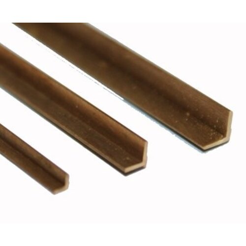 Albion Alloys Messing hoek profiel 4mm x 4mm (1 stuks)