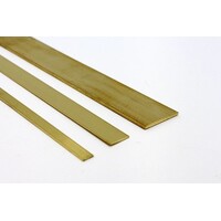 Albion Alloys Messing strip 12 mm x 0.8 mm (3 stuks)