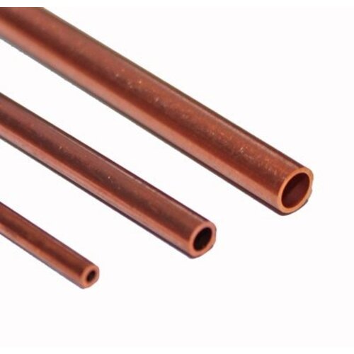 Albion Alloys Koper rond buis 1mm x 0,25 mm (4 stuks)