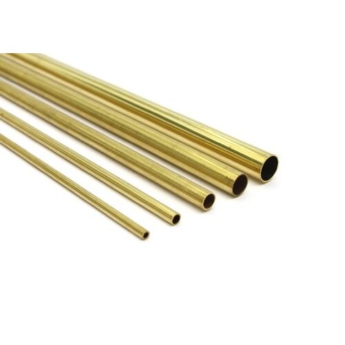 Albion Alloys Messing pijp 1.0 mm x 0.5 mm (3 stuks) (op=op)