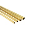Albion Alloys Messing vierkant 3.96 mm x 3.96 mm (2 stuks)