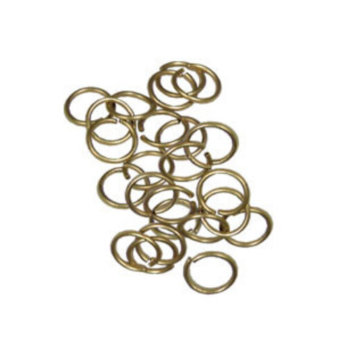 Artesania Messing ringen 6,0mm 60 stuks