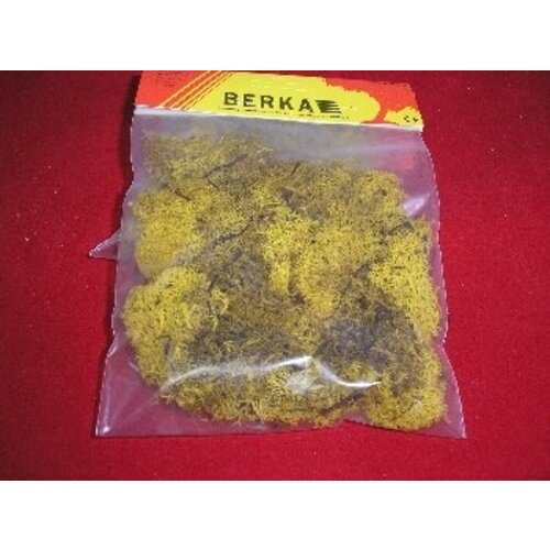 Berka Decoratie mos geel (100 gram) - Berka