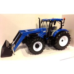 Britains New Holland T6.180 met voorlader (1:32)