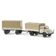 Brekina IFA S 4000-1 bakwagen met aanhanger (1:87)