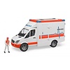 Bruder 02536 - Mercedes Sprinter Ambulance wagen