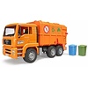 Bruder Bruder 02760 - MAN TGA vuilniswagen oranje