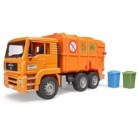 Bruder 02760 - MAN TGA vuilniswagen oranje
