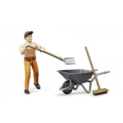 Bruder Bruder 62130 - Figuren set Bworld Gemeentewerken