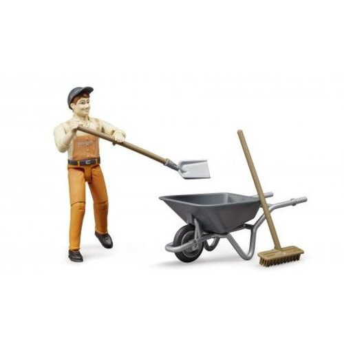 Bruder 62130 - Figuren set Bworld Gemeentewerken