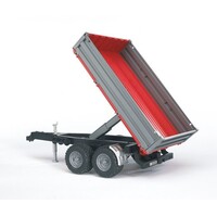 Bruder 02019 - Kiep aanhanger met schotten