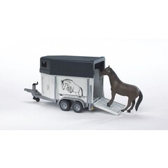 Bruder Bruder 02028 - Paardentrailer met paard