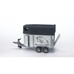 Bruder 02028 - Paardentrailer met paard