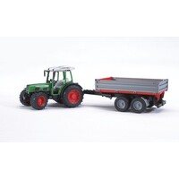 Bruder 02104 - Fendt 209 met aanhanger