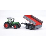 Bruder 02104 - Fendt 209 met aanhanger