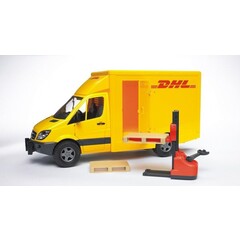 Bruder 02534 - Mercedes Sprinter met palletheffer "DHL"
