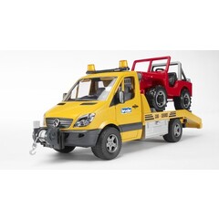 Bruder Bruder 02535 - Mercedes sprinter met jeep