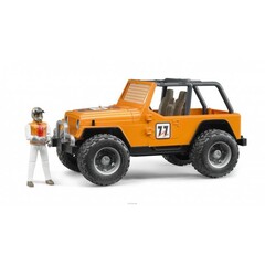 Bruder 02542 - Jeep Cross Country racer met speelfiguur