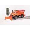 Bruder 02572 - MB Unimog Winterdienst met sneeuwschuif