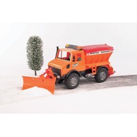 Bruder 02572 - MB Unimog Winterdienst met sneeuwschuif