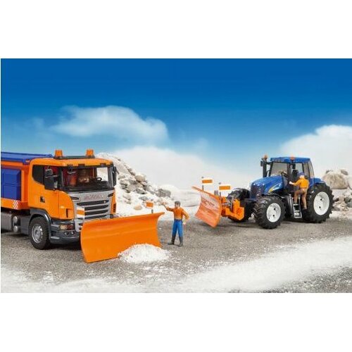 Bruder Bruder 02582 - Sneeuwschuif incl. adapters