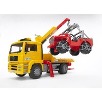 Bruder Bruder 02750 - MAN Sleepdienst met jeep
