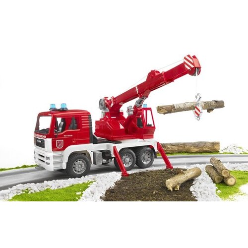 Bruder 02770 - MAN brandweer kraanwagen