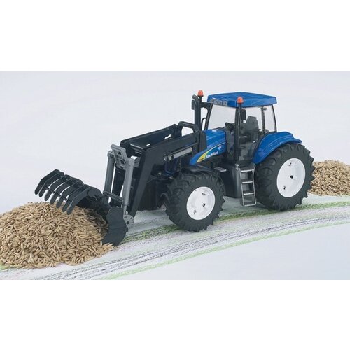 Bruder 03021 - New Holland T8040 met voorlader