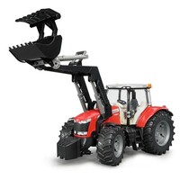 Bruder Bruder 03047 - Massey Ferguson 7624 met voorlader