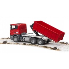 Bruder 03522 - Scania R met afrolcontainer