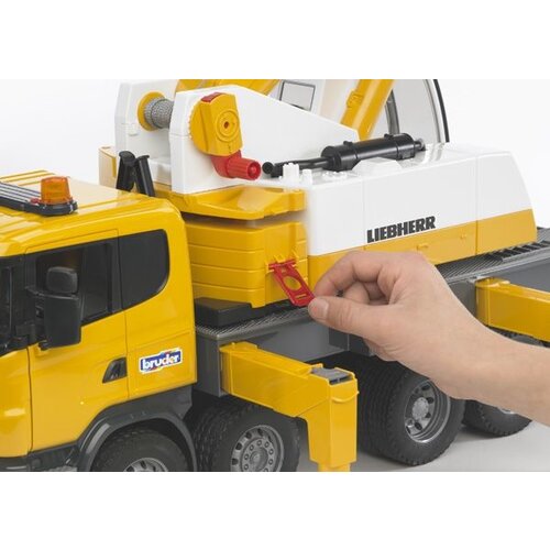 Bruder 03570 - Scania Liebherr mobiele kraanwagen