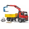 Bruder Bruder 03651 - Mercedes Benz Arocs kiepwagen met kraan