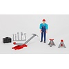 Bruder 62100 - Werkplaats / Garage set met figuur