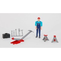 Bruder 62100 - Werkplaats / Garage set met figuur