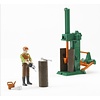 Bruder 62650 - Bosbouw set met houtklover (bworld)