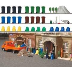 Busch Afvalcontainers set (36 delig)