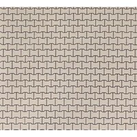 Busch Deko plaat H klinkers grijs 2 stuks (210mm x 148mm)