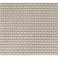 Busch Deko plaat H klinkers grijs 2 stuks (210mm x 148mm)