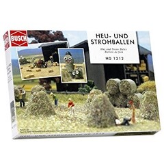 Busch Hooi en strobalen bouw set (1:87)