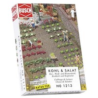 Busch Kool en sla planten 48 delig (1:87)