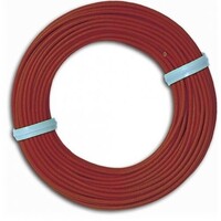 Busch Standaard draad 1 aderig 0.14mm2 bruin 10 meter