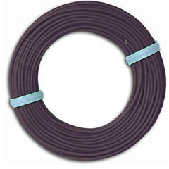 Busch Standaard draad 1 aderig 0.14mm2 zwart 10 meter