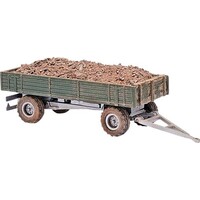 Busch Aanhanger met puin lading (1:87)